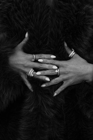 LAUREN | RING POLISHED SILVER