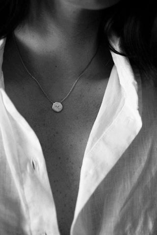 CELESTE | NECKLACE SILVER