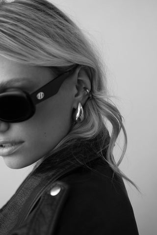 KIM | DROP EARRINGS SILVER