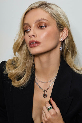 PAPERCLIP CHAIN | NECKLACE SILVER