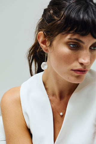 PEARL STEM | EARRINGS