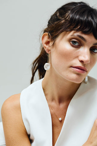 PEARL STEM | EARRINGS