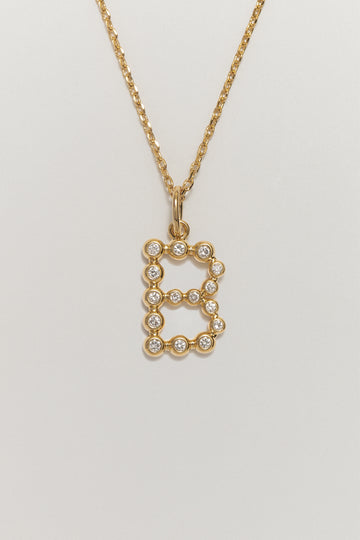 INITIAL | DIAMOND NECKLACE