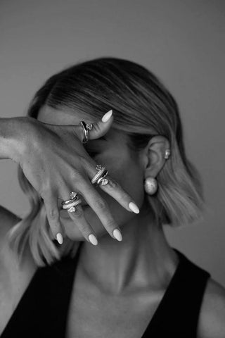 LAUREN | RING POLISHED SILVER