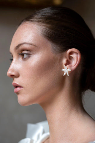 TALLO DE MAGNOLIA || ARETES