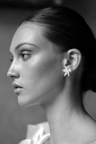 TALLO DE MAGNOLIA || ARETES