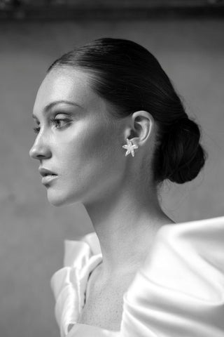 TALLO DE MAGNOLIA || ARETES