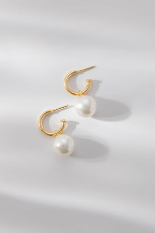 PACIFIC PEARL | HOOP EARRINGS