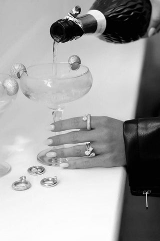 LAUREN | RING PAVÉ SILVER