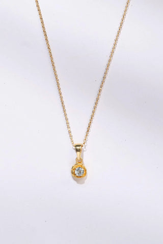 DECEMBER BIRTHSTONE | CHAIN NECKLACE