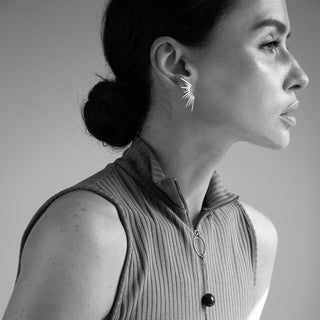 SUNSET STUD | EARRINGS SILVER