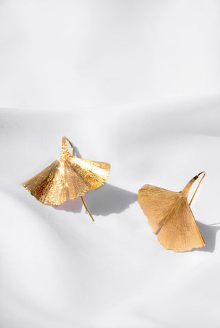 GINKGO | DROP EARRINGS [large]