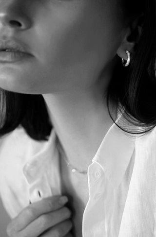 L'ÉTERNITÉ || BOUCLE D'OREILLE CERCEAU