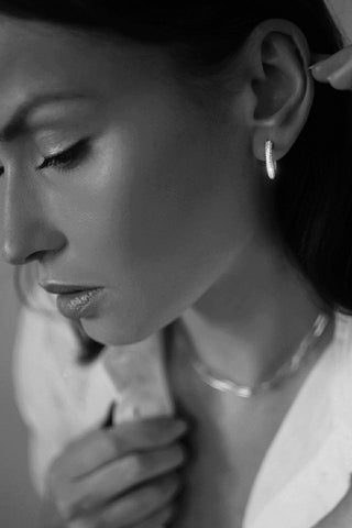 L'ÉTERNITÉ || BOUCLE D'OREILLE CERCEAU