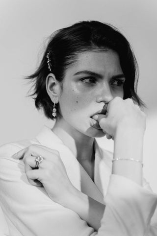 TIGE DE MAGNOLIA || DES BOUCLES D'OREILLES