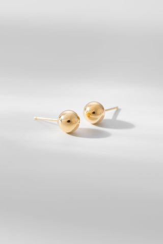DOT STUDS | SOLID GOLD