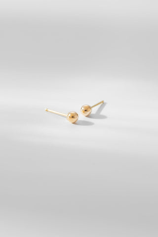 DOT STUDS | SOLID GOLD