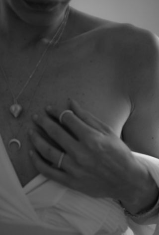 WITH ALL MY HEART | NECKLACE SILVER