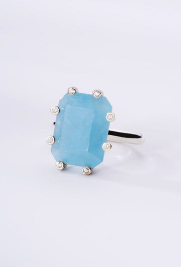 DONATELLA | AQUAMARINE RING