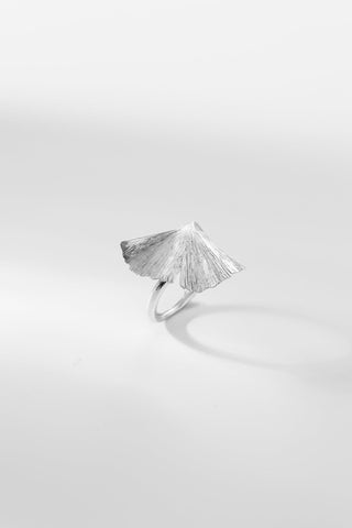 GINKGO | RING SILVER