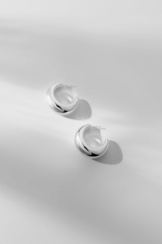 ROZ | HOOPS SILVER