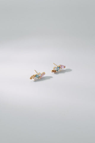 GOUJON COUCHER DE SOLEIL || DES BOUCLES D'OREILLES