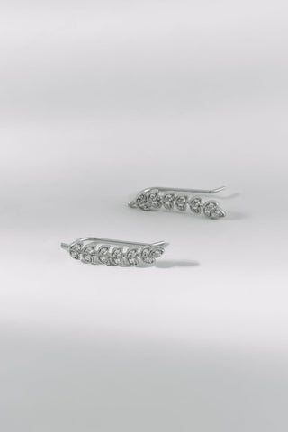 LAUREL | EAR CLIMBER SILVER