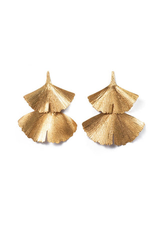 GINGKO DUAS || BOUCLES D'OREILLES [petites]