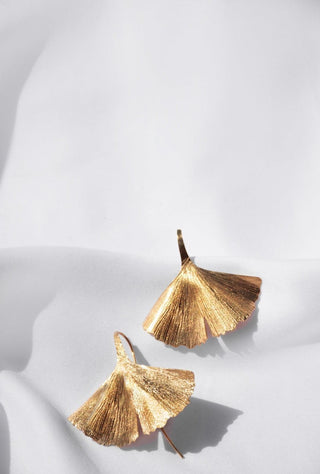 GINKGO | DROP EARRINGS [large]
