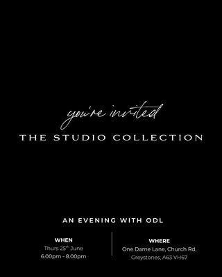 The Studio Collection - Greystones Store Event  (25th June)