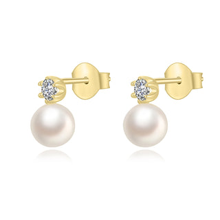 AIDEEN | PEARL STUD EARRINGS