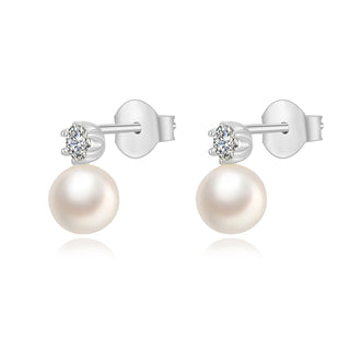 AIDEEN | PEARL STUD EARRINGS