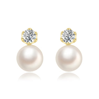 AIDEEN | PEARL STUD EARRINGS