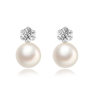 AIDEEN | PEARL STUD EARRINGS