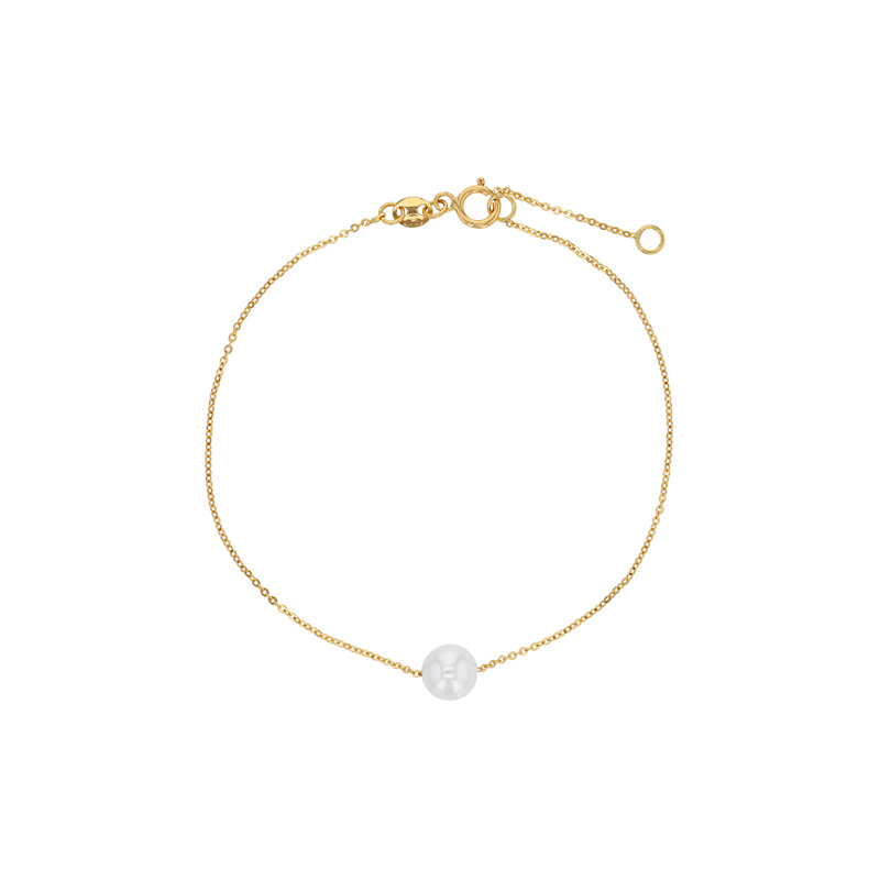 SKYE || SINGLE PEARL BRACELET