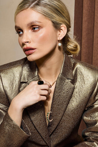 PACIFIC PEARL | HOOP EARRINGS