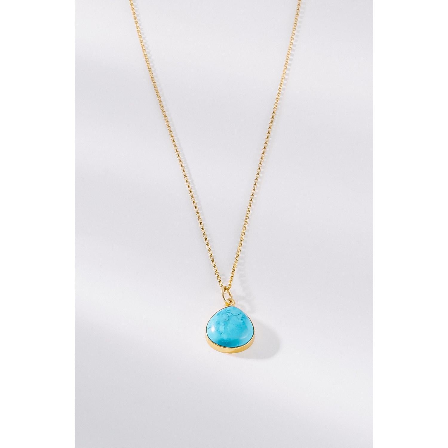 TURQUOISE HOWLITE NECKLACE