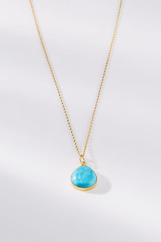 HOWLITE TURQUOISE || COLLIER