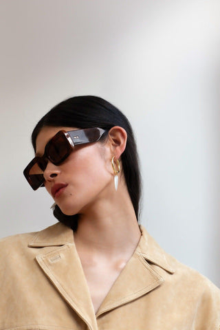 SYLVIA | MOONSTONE HOOPS