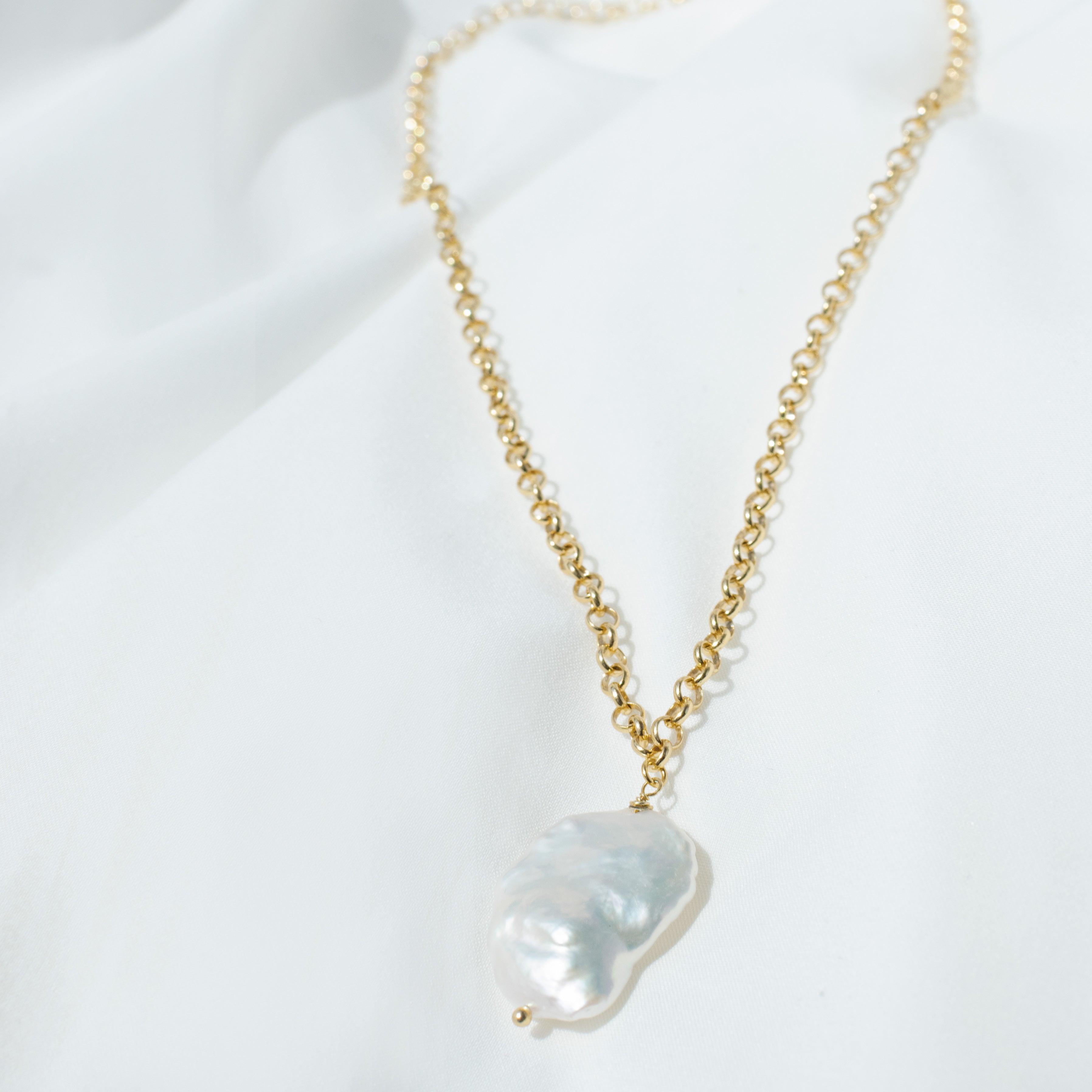Baroque Pearl Necklace from One Dame Lane Bridal Jewellery Dublin