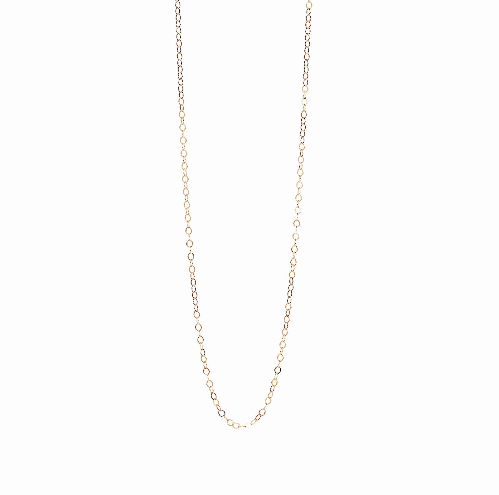 18k Gold Fill Cable Chain Personalised Necklace