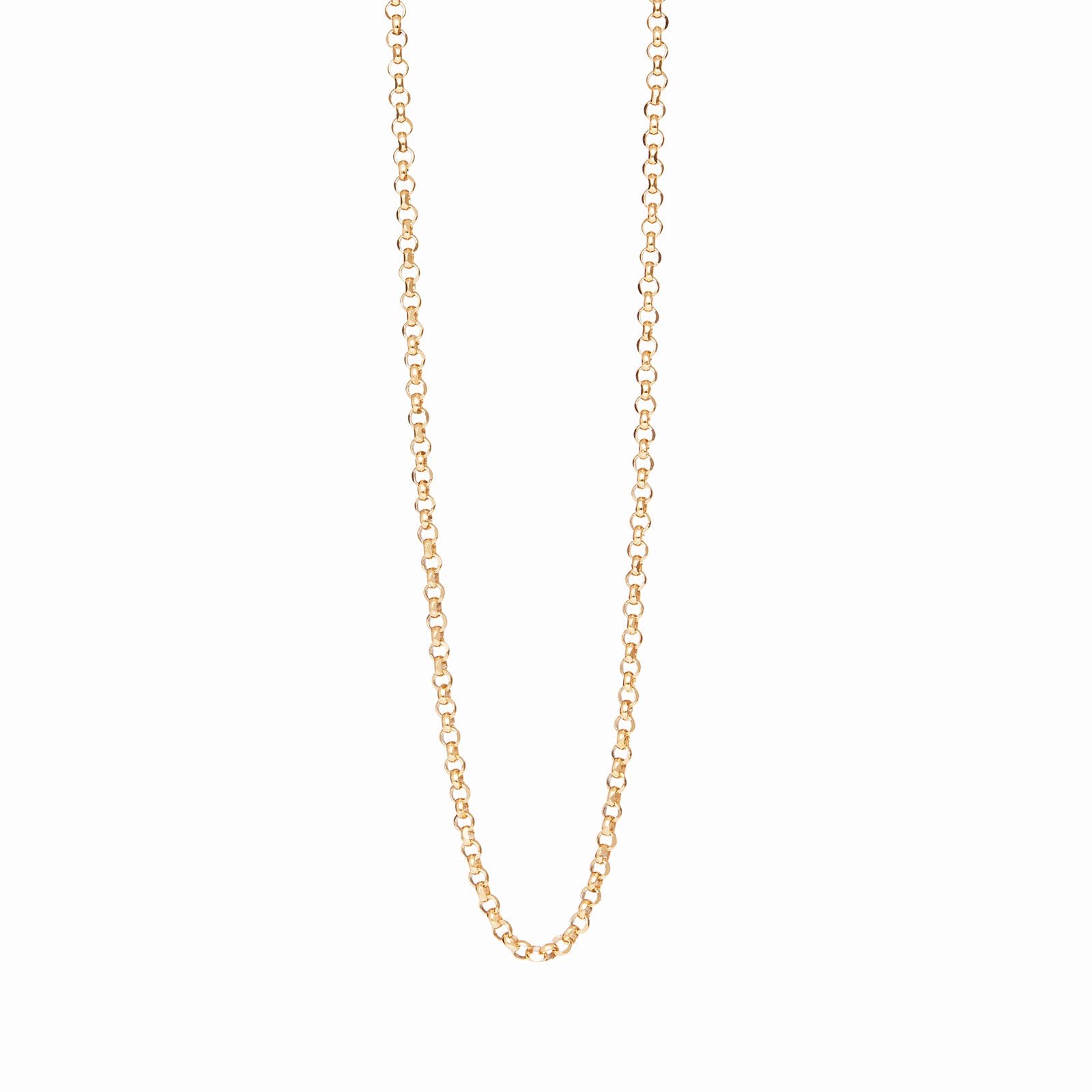 18k Gold Fill Rolo Chain Personalised Necklace