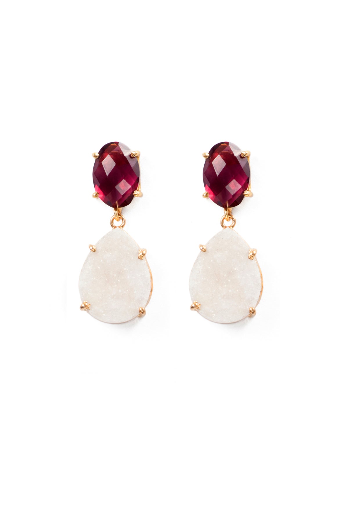 REGAL JADE DROP || ARETES