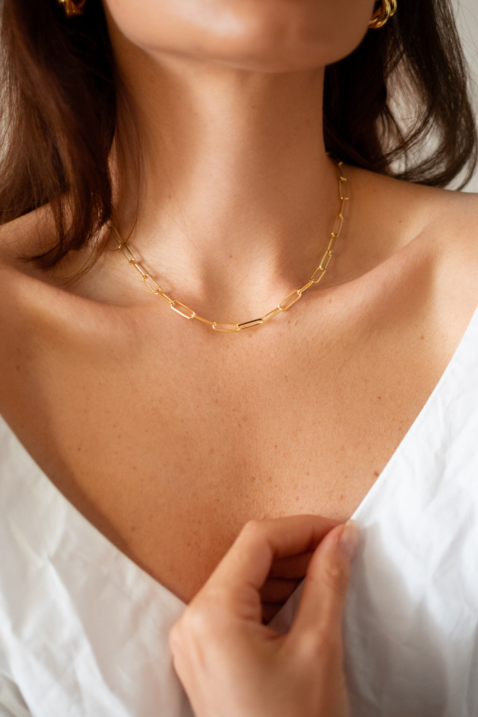PAPERCLIP CHAIN || NECKLACE